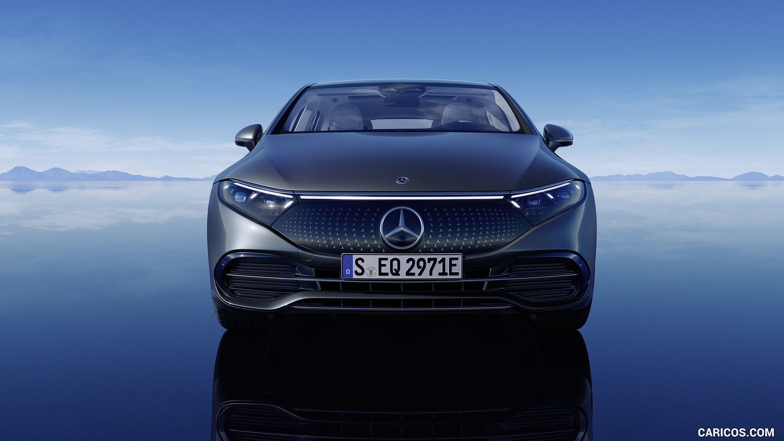2022 Mercedes-Benz EQS 450+ - Front, #80 of 206
