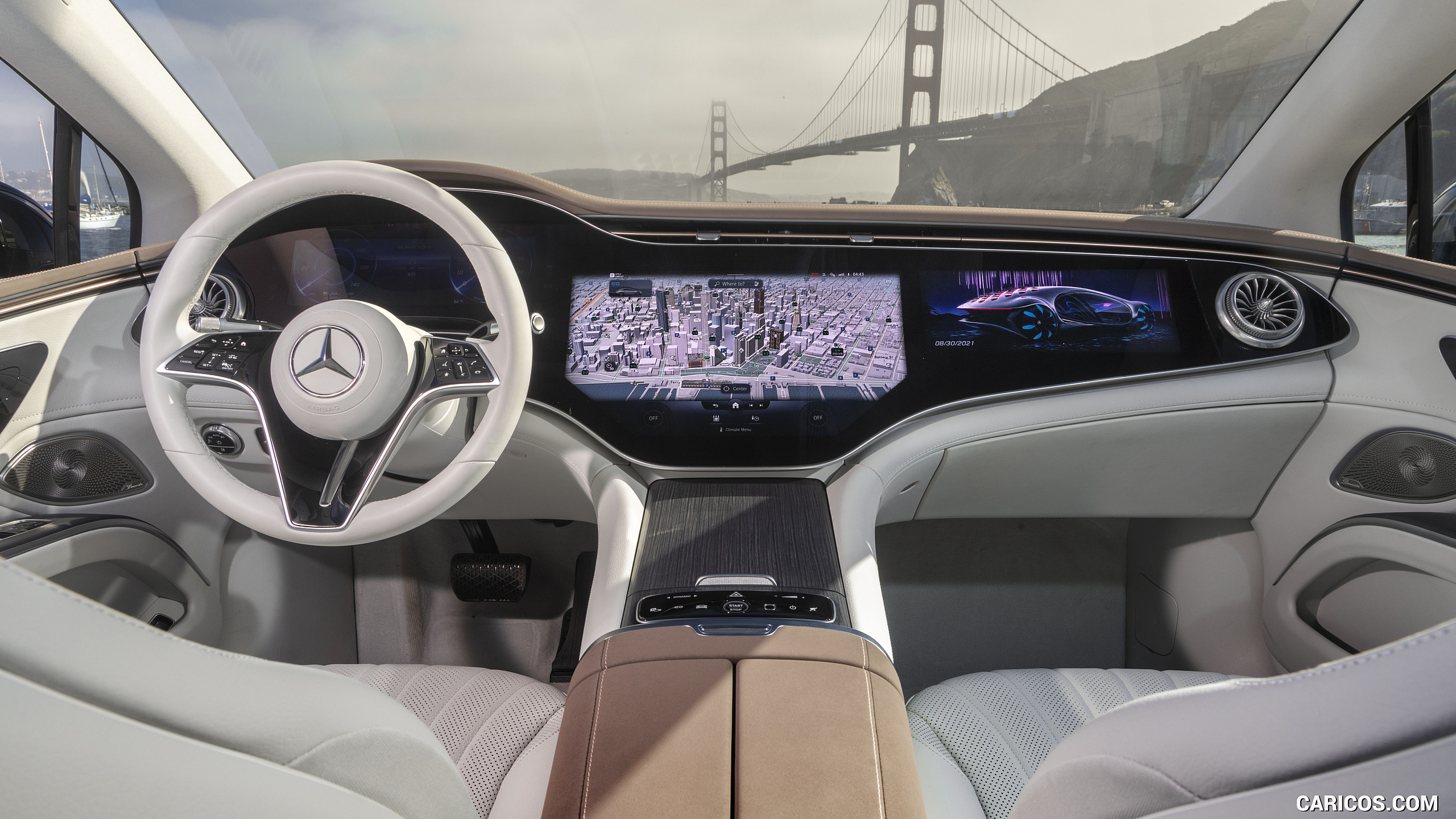 2022 Mercedes-Benz EQS 450+ 4MATIC (US-Spec) - Interior, Cockpit, #103 of 172