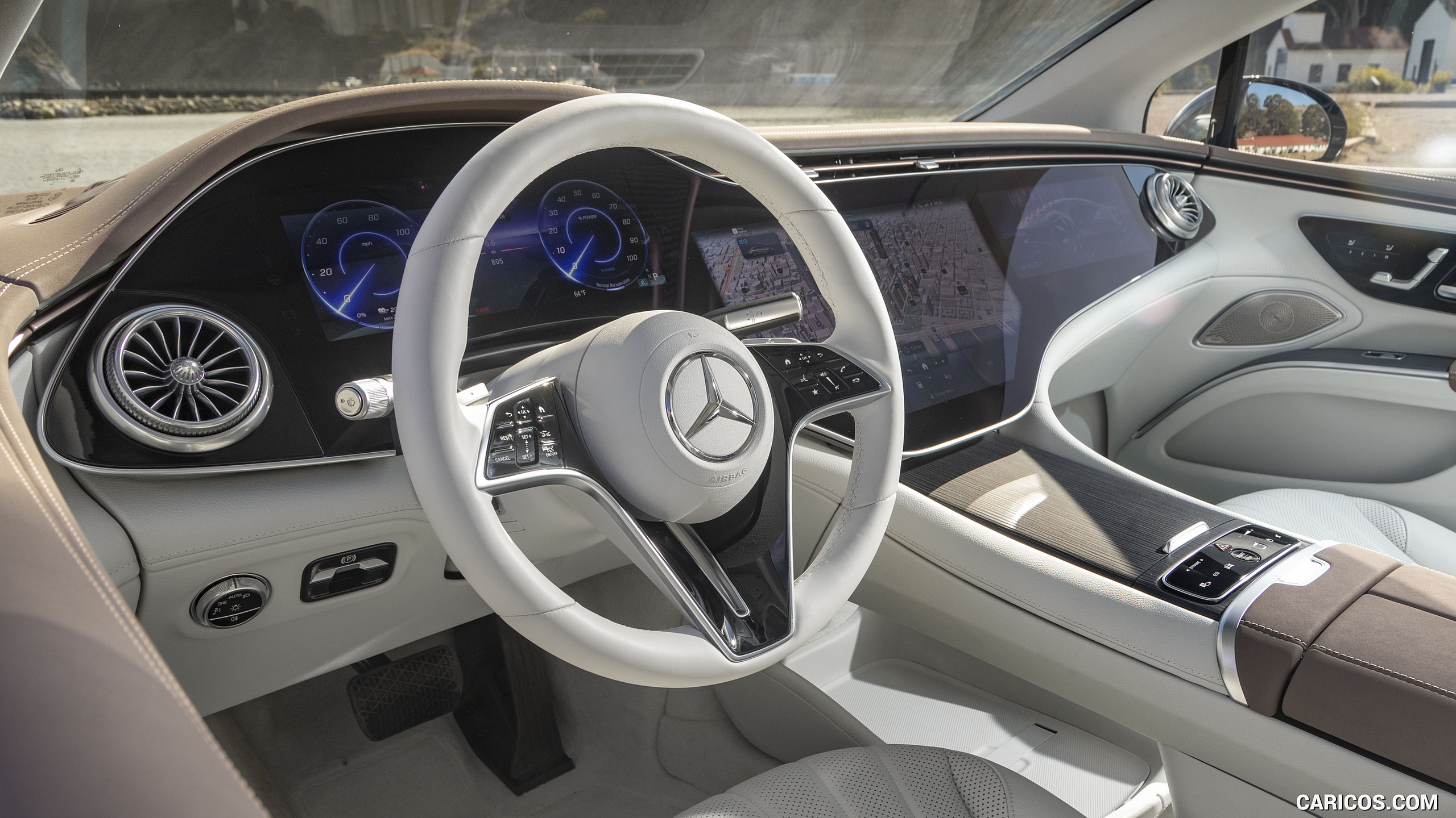 2022 Mercedes-Benz EQS 450+ 4MATIC (US-Spec) - Interior, #102 of 172
