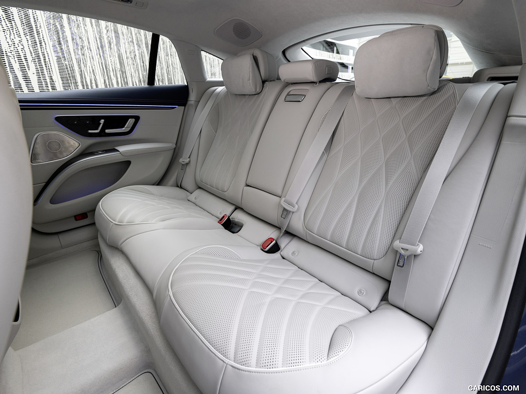 2022 Mercedes-Benz EQS 450+ - Interior, Rear Seats