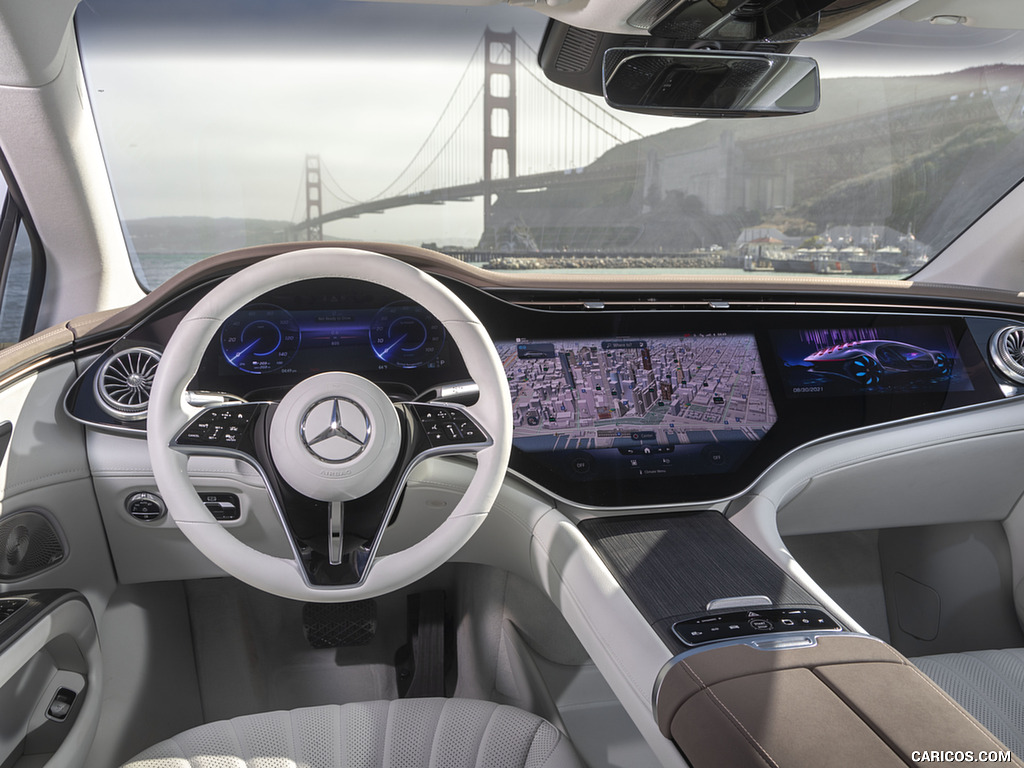 2022 Mercedes-Benz EQS 450+ 4MATIC (US-Spec) - Interior, Cockpit