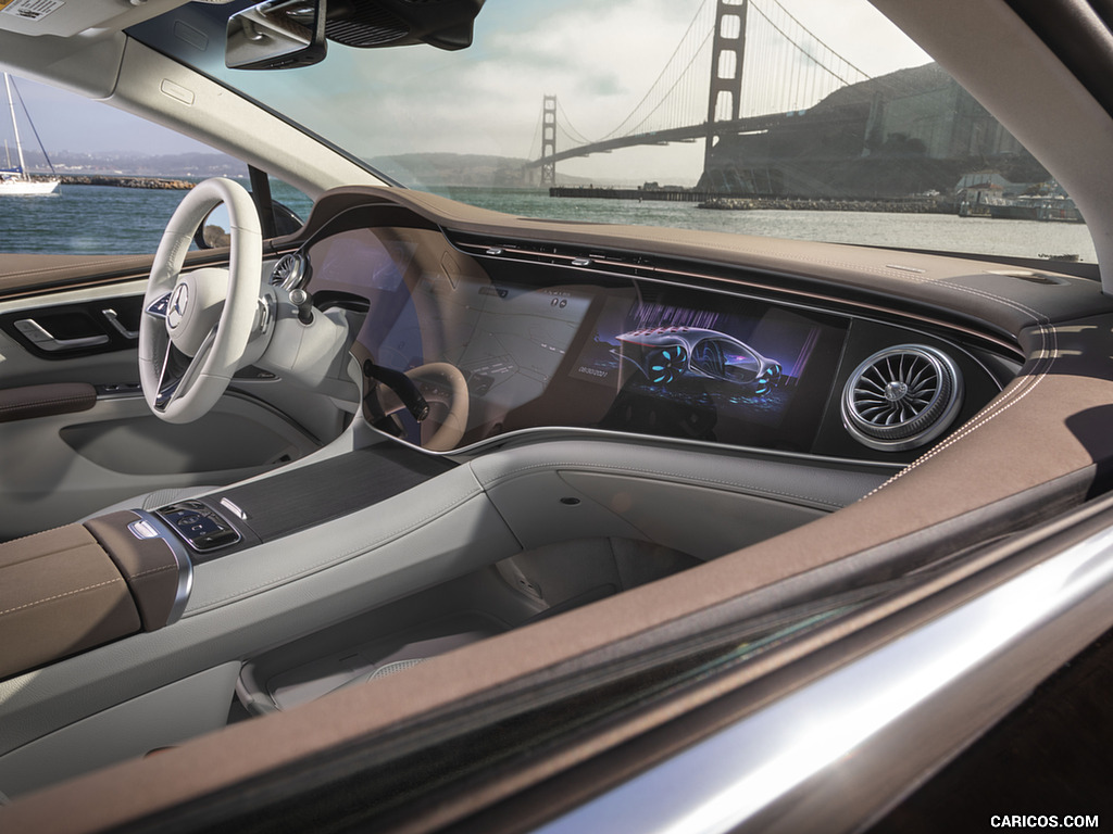 2022 Mercedes-Benz EQS 450+ 4MATIC (US-Spec) - Interior, Detail