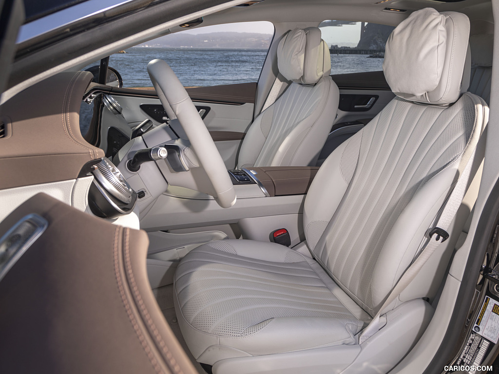 2022 Mercedes-Benz EQS 450+ 4MATIC (US-Spec) - Interior, Front Seats