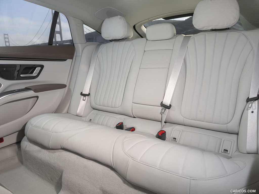 2022 Mercedes-Benz EQS 450+ 4MATIC (US-Spec) - Interior, Rear Seats