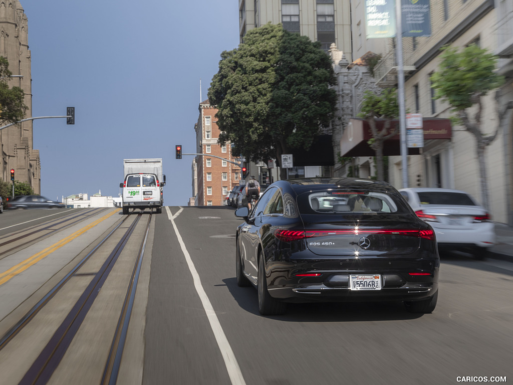 2022 Mercedes-Benz EQS 450+ 4MATIC (US-Spec) - Rear