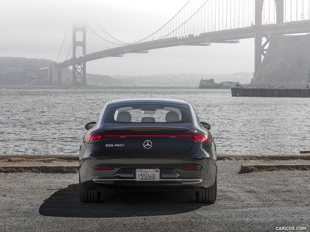 2022 Mercedes-Benz EQS 450+ 4MATIC (US-Spec) - Rear