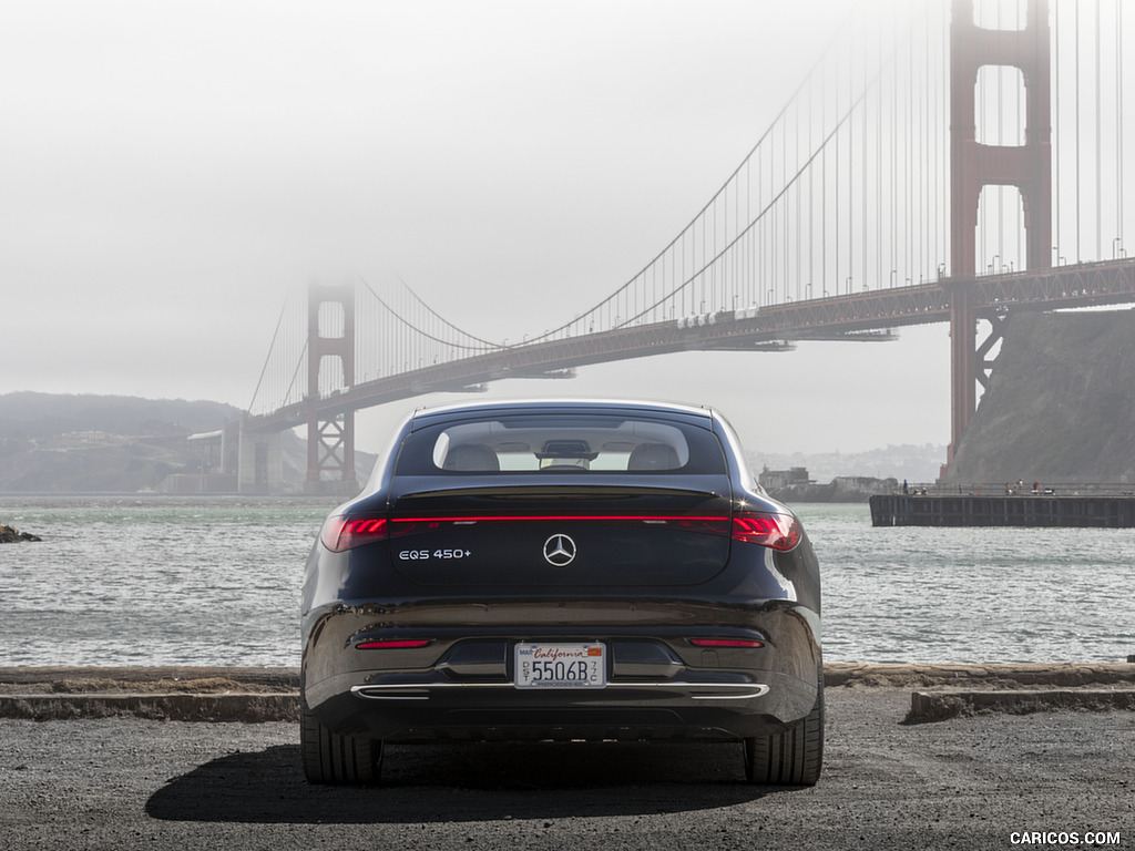 2022 Mercedes-Benz EQS 450+ 4MATIC (US-Spec) - Rear