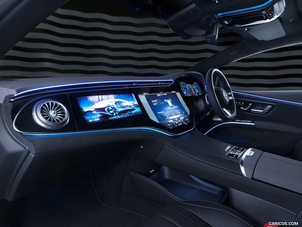 2022 Mercedes-Benz EQS 450+ AMG Line (UK-Spec) - Interior