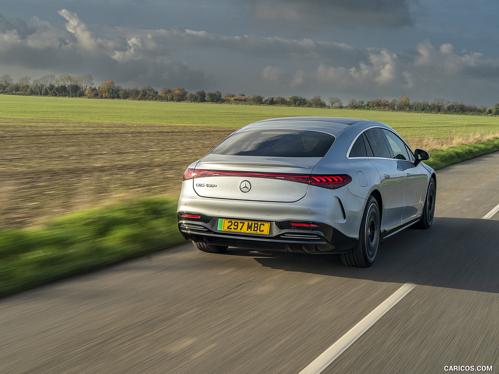 2022 Mercedes-Benz EQS 450+ AMG Line (UK-Spec) - Rear