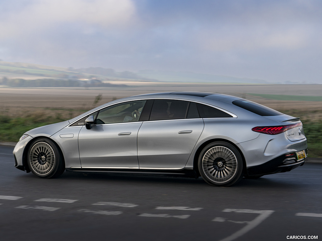 2022 Mercedes-Benz EQS 450+ AMG Line (UK-Spec) - Side