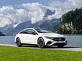 2022 Mercedes-Benz EQS 580 4MATIC (Color: Diamond White) - Front Three-Quarter