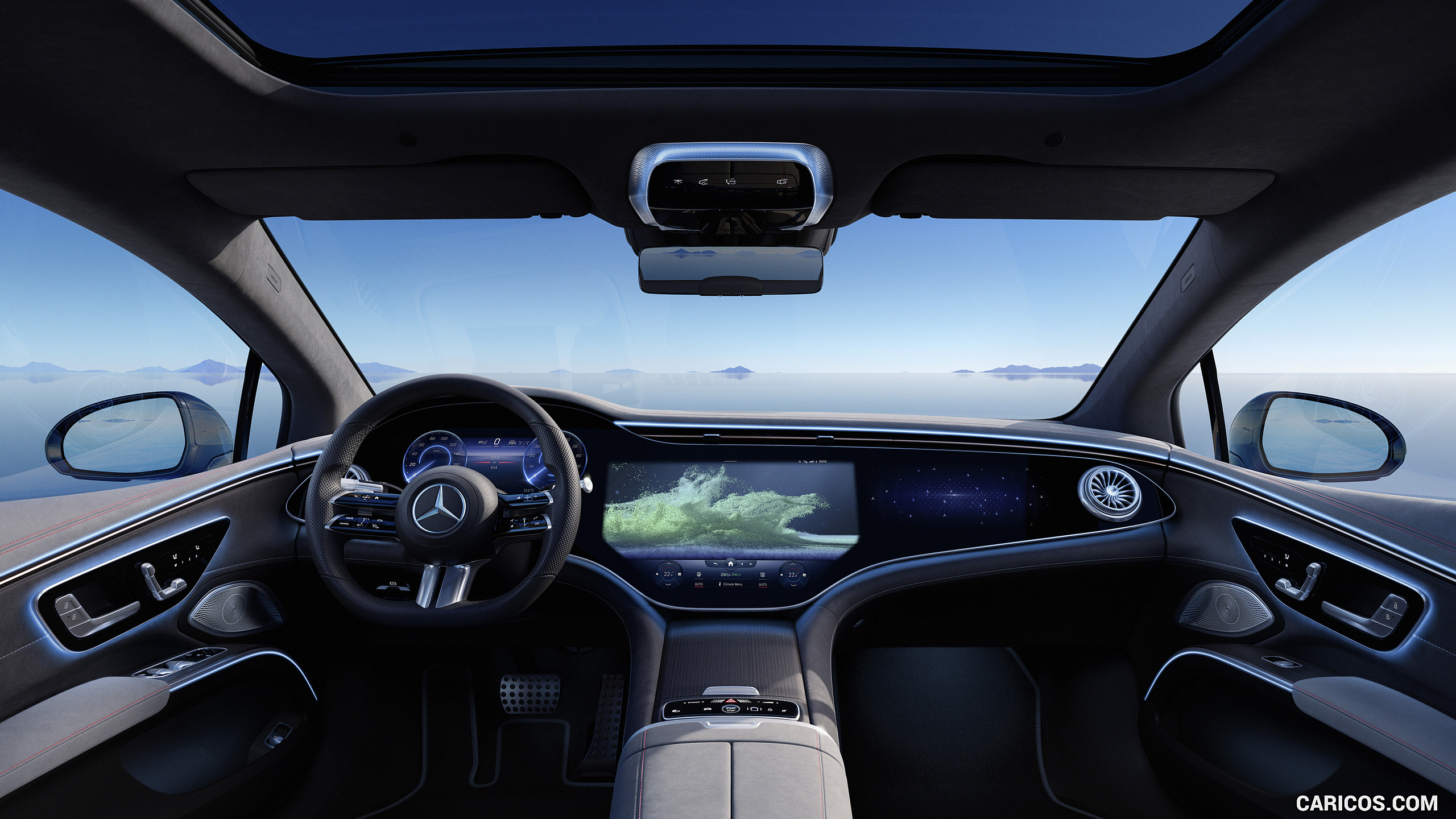 2022 Mercedes-Benz EQS 580 4MATIC - Interior, Cockpit, #95 of 206