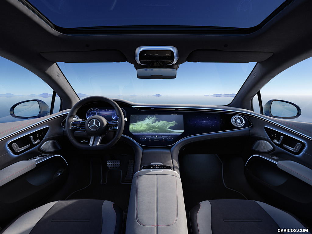 2022 Mercedes-Benz EQS 580 4MATIC - Interior, Cockpit