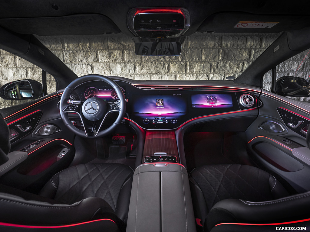 2022 Mercedes-Benz EQS 580 4MATIC - Interior, Cockpit