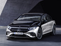 2022 Mercedes-Benz EQS 580 4MATIC AMG-Line Edition 1 (Color: High-Tech Silver / Obsidian Black) - Front