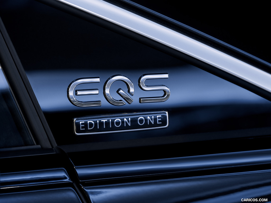 2022 Mercedes-Benz EQS 580 4MATIC AMG-Line Edition 1 (Color: High-Tech Silver / Obsidian Black) - Badge