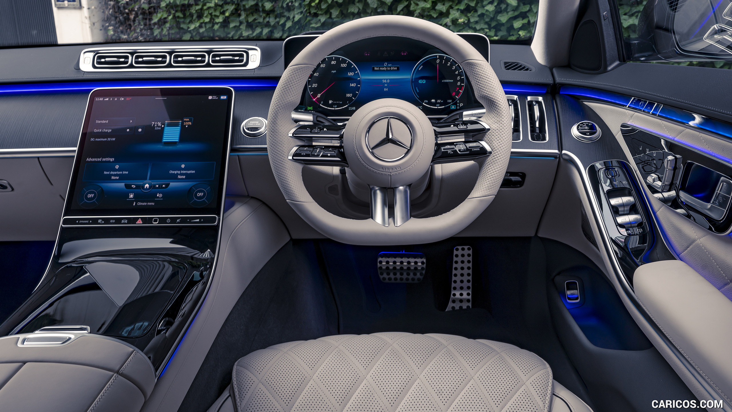 2022 Mercedes-Benz S 580 e L Plug-In Hybrid (UK-Spec) - Interior, Cockpit, #46 of 63