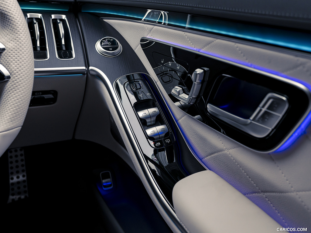 2022 Mercedes-Benz S 580 e L Plug-In Hybrid (UK-Spec) - Interior, Detail