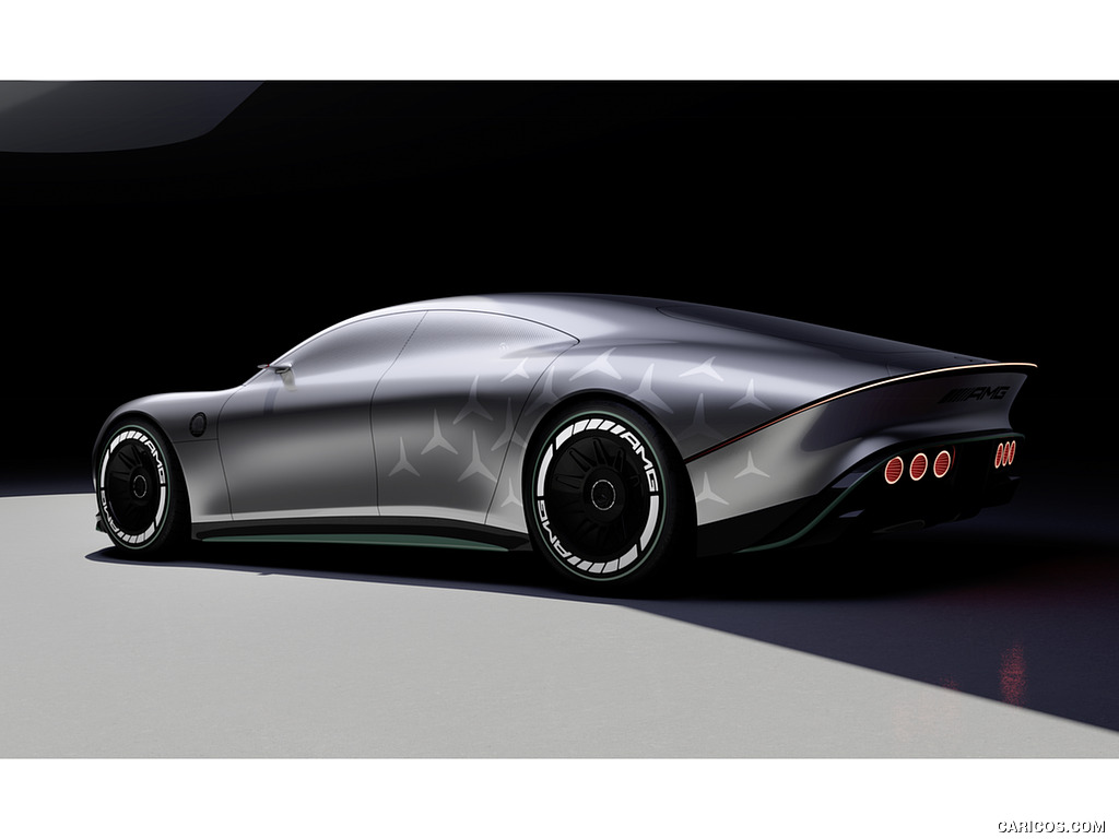 2022 Mercedes-Benz Vision AMG Concept - Rear Three-Quarter