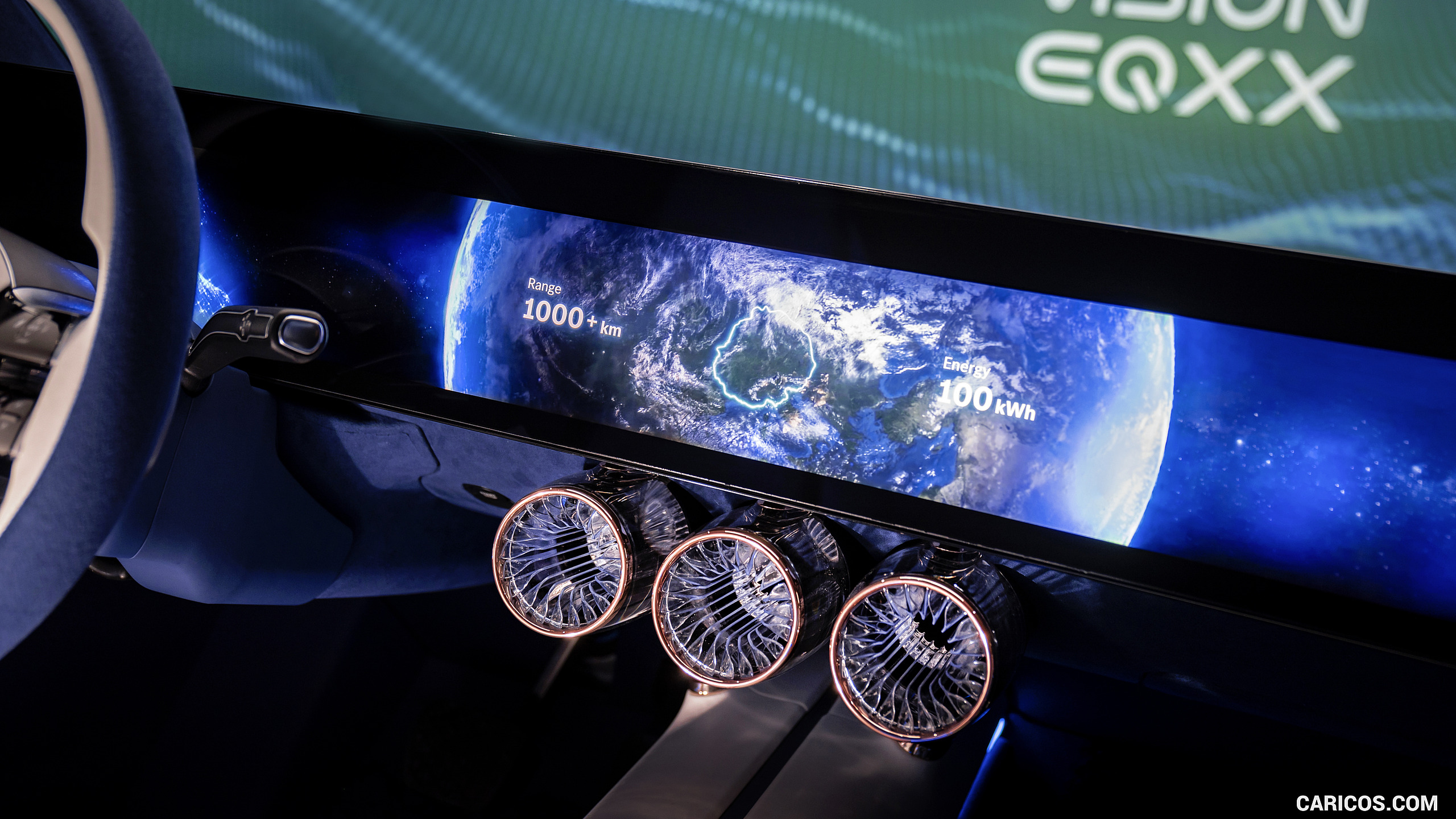 2022 Mercedes-Benz Vision EQXX - Central Console, #41 of 146