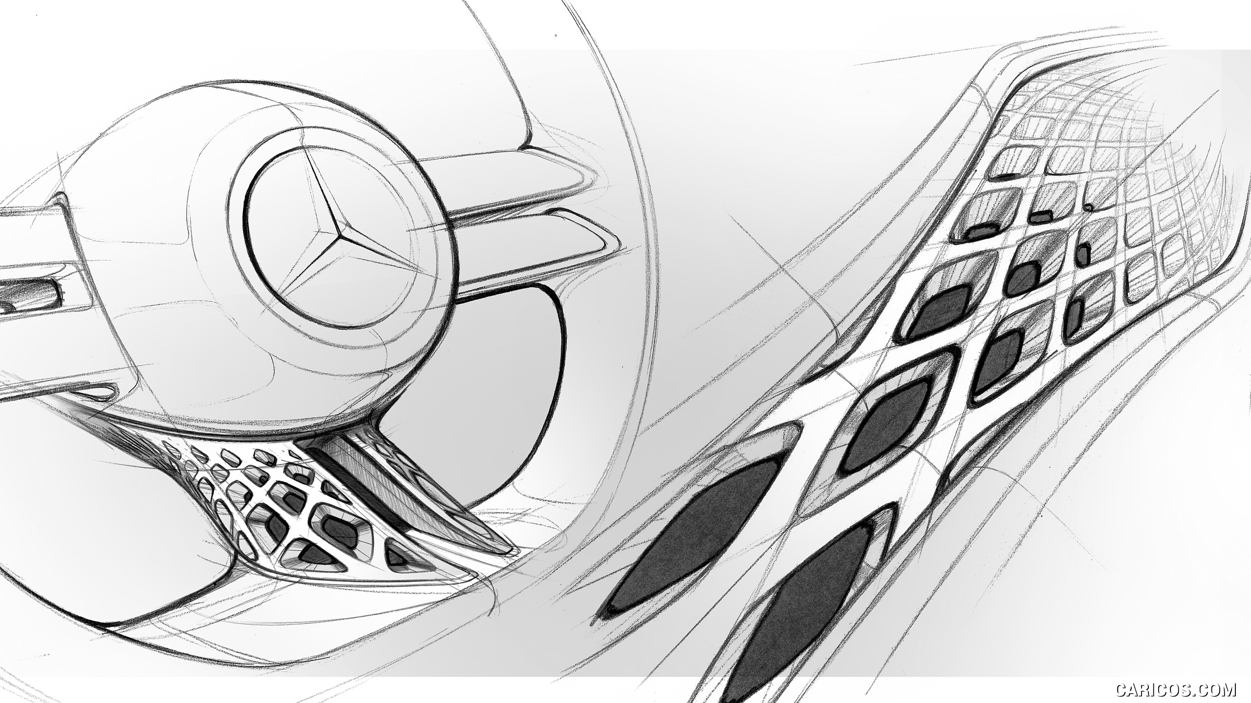 2022 Mercedes-Benz Vision EQXX - Design Sketch, #90 of 146