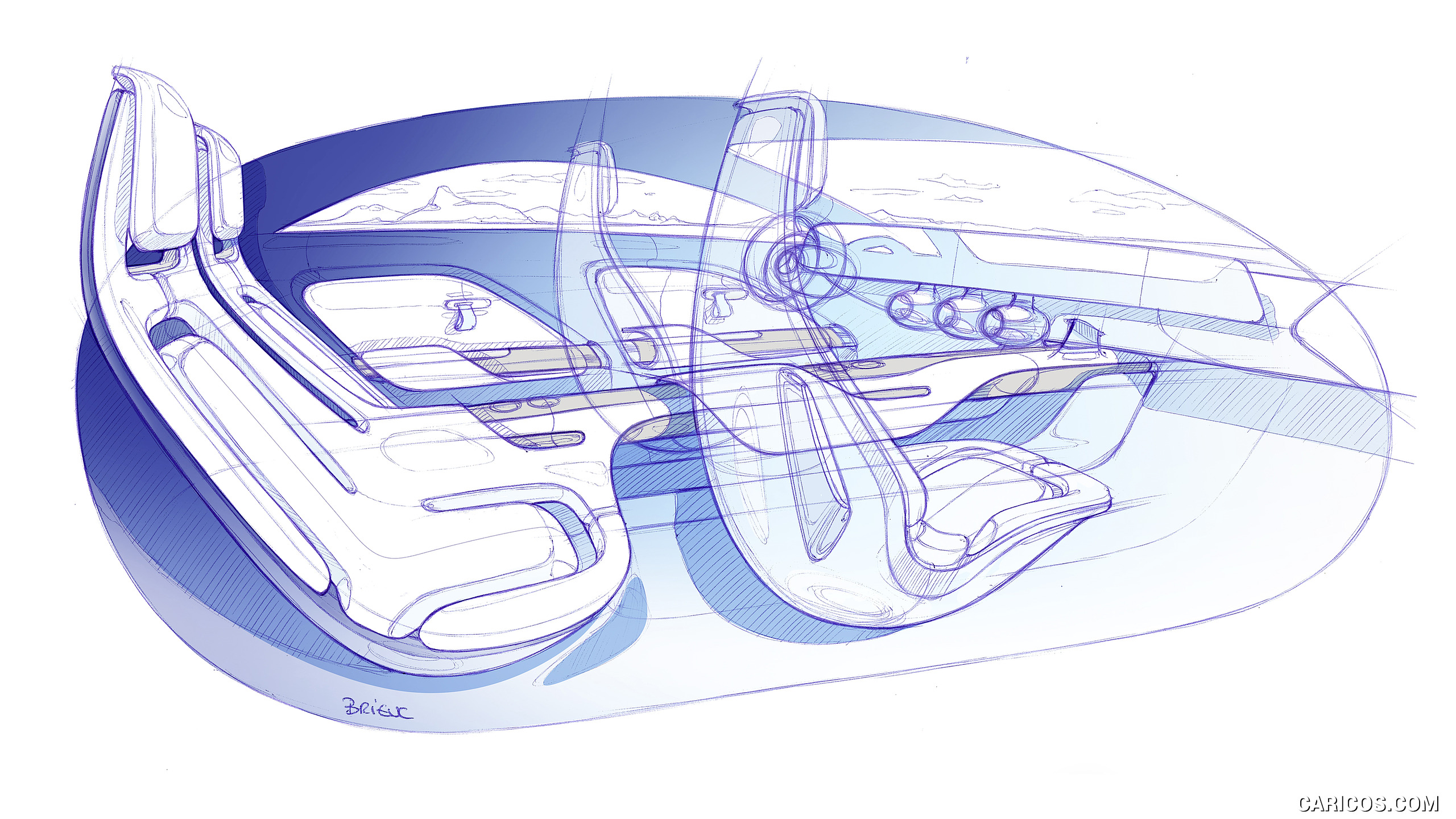 2022 Mercedes-Benz Vision EQXX - Design Sketch, #91 of 146