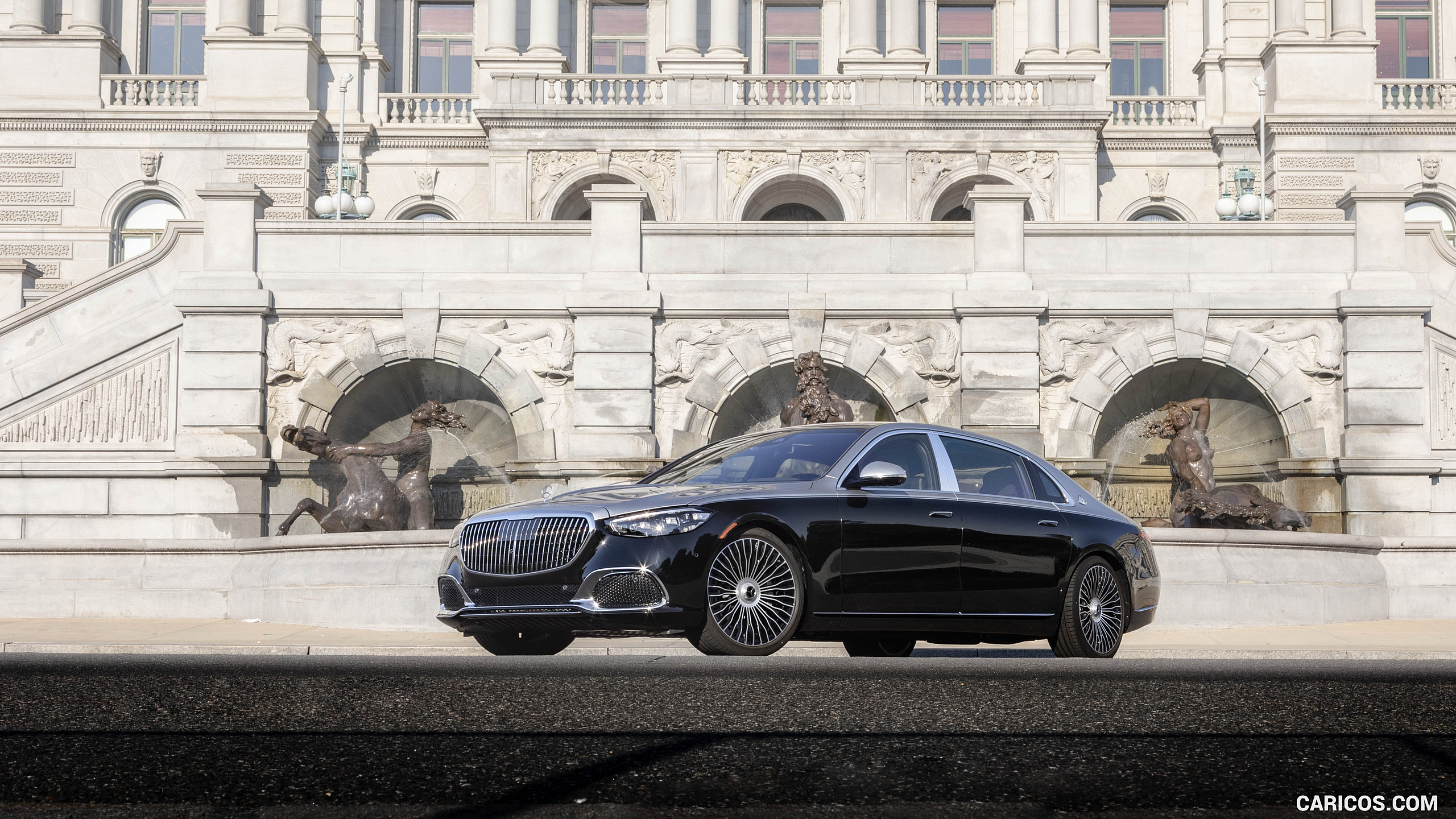 2022 Mercedes-Maybach S 680 4MATIC (US-Spec) - Front Three-Quarter, #131 of 173
