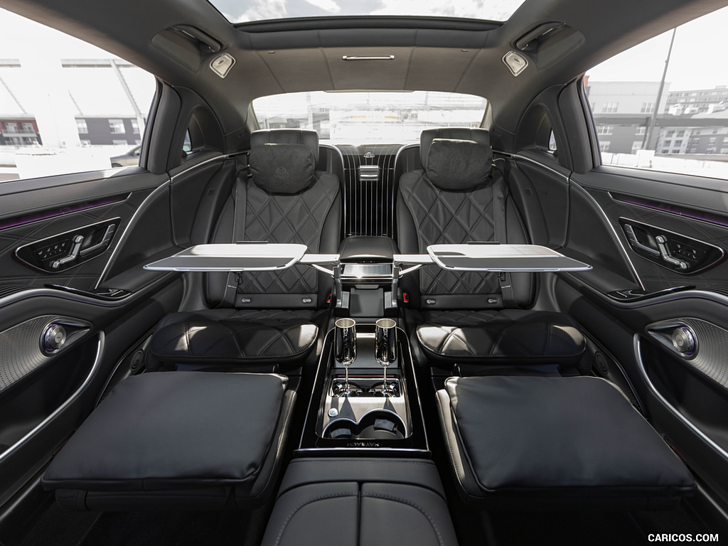 2022 Mercedes-Maybach S 680 4MATIC (US-Spec) - Interior, Rear Seats