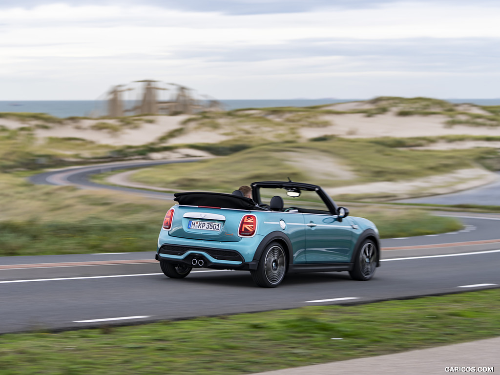 2023 MINI Convertible Seaside Edition - Rear Three-Quarter