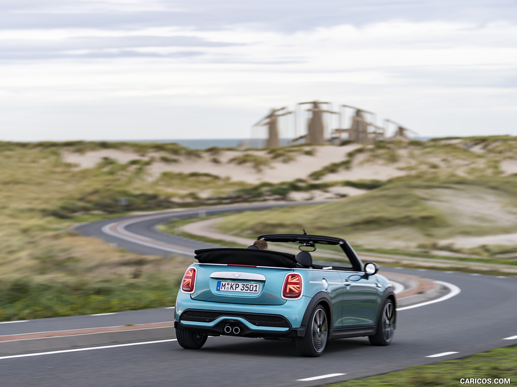 2023 MINI Convertible Seaside Edition - Rear Three-Quarter