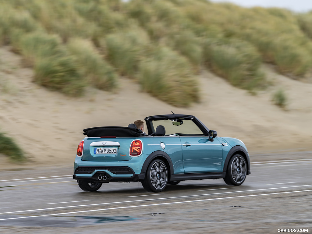 2023 MINI Convertible Seaside Edition - Rear Three-Quarter