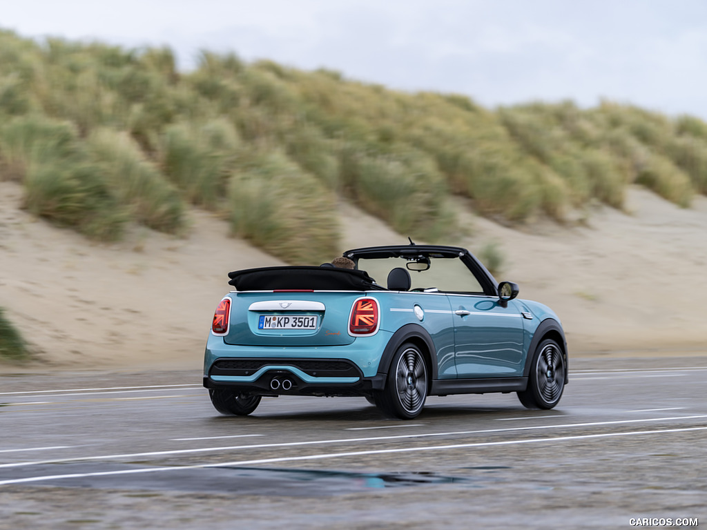 2023 MINI Convertible Seaside Edition - Rear Three-Quarter