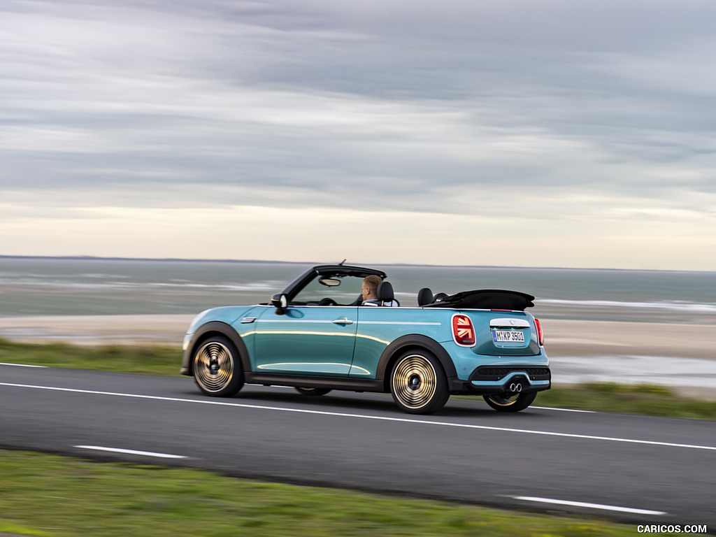 2023 MINI Convertible Seaside Edition - Rear Three-Quarter