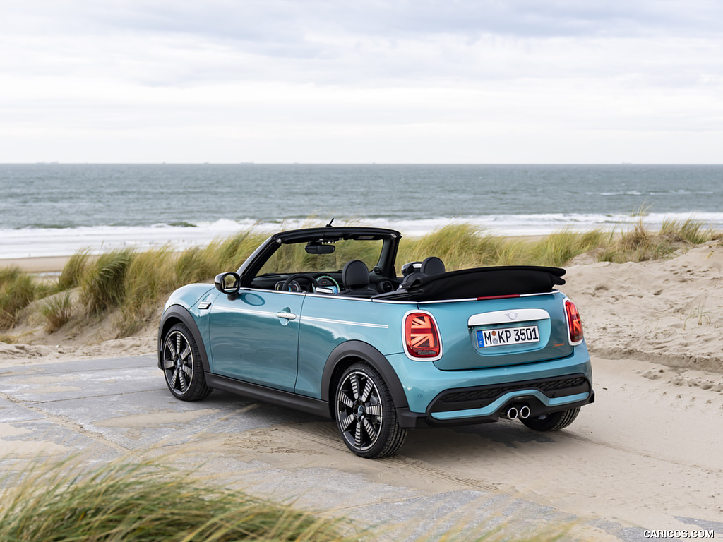 2023 MINI Convertible Seaside Edition - Rear Three-Quarter