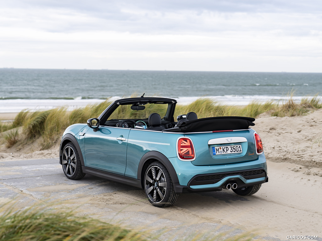 2023 MINI Convertible Seaside Edition - Rear Three-Quarter