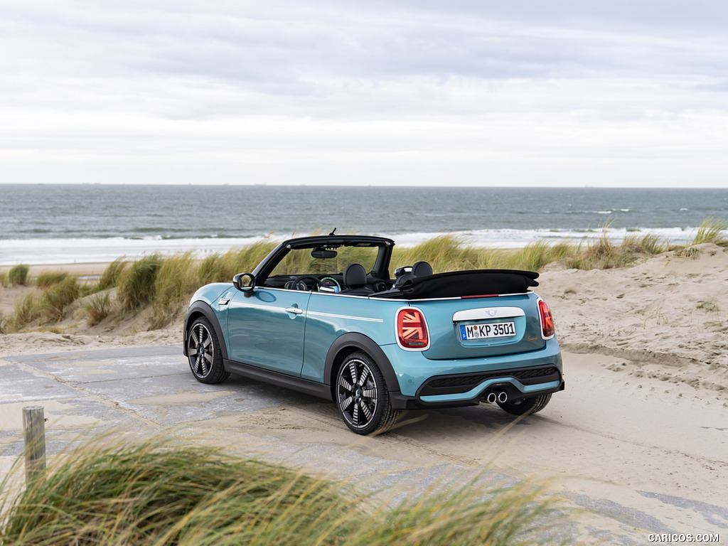 2023 MINI Convertible Seaside Edition - Rear Three-Quarter