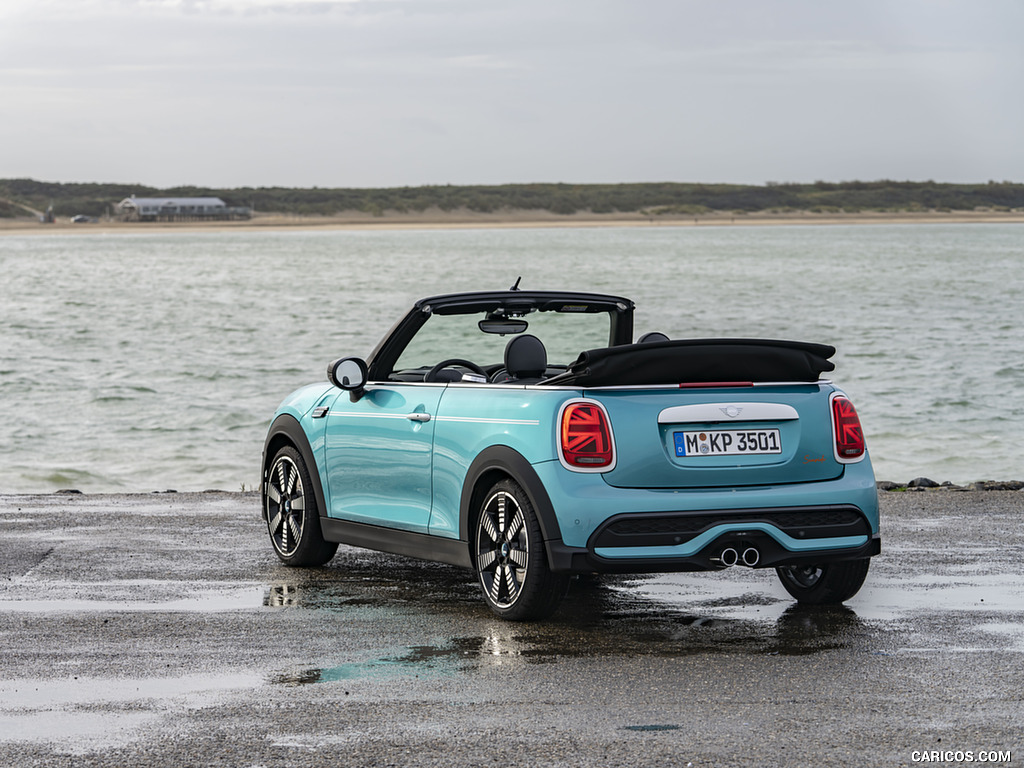 2023 MINI Convertible Seaside Edition - Rear Three-Quarter