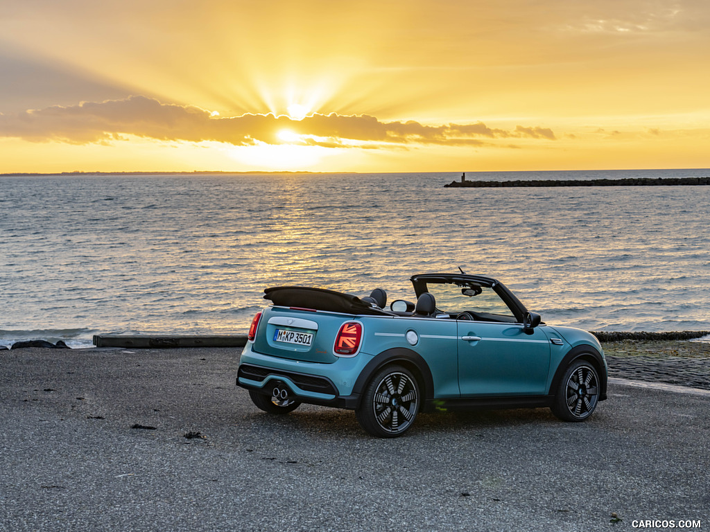 2023 MINI Convertible Seaside Edition - Rear Three-Quarter