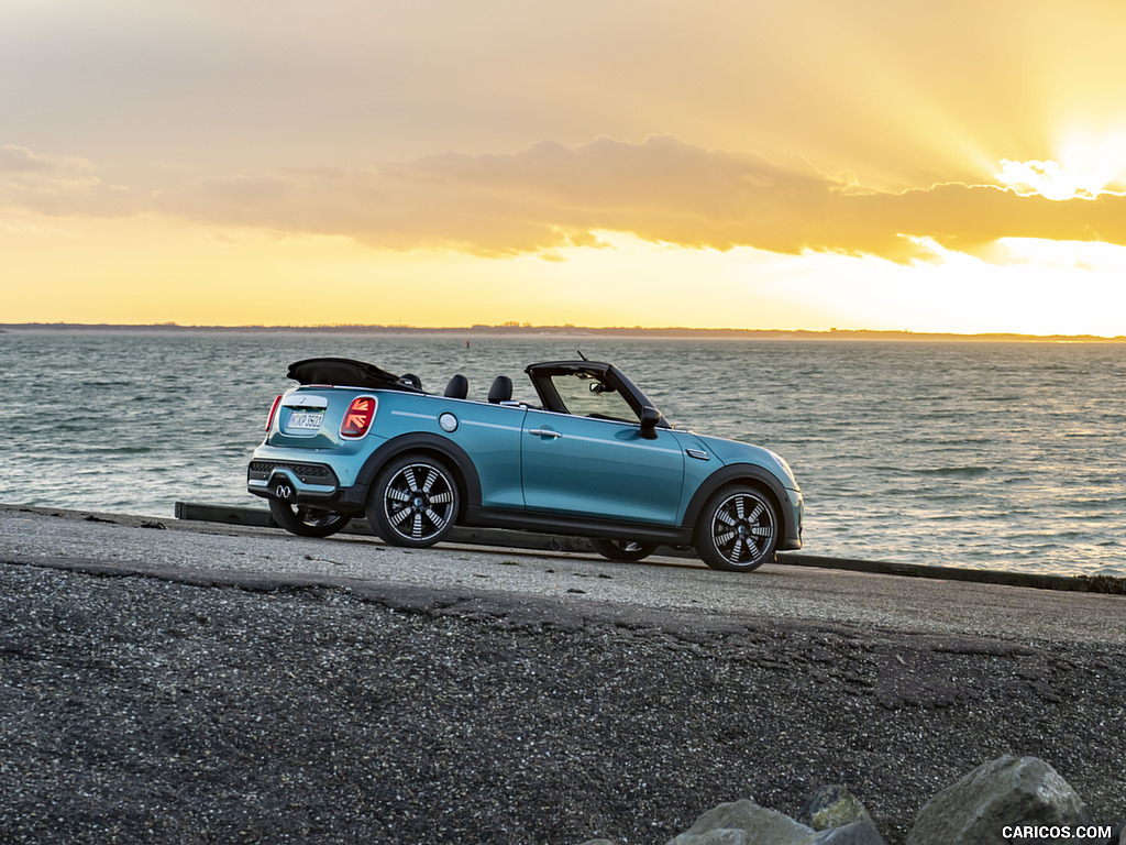 2023 MINI Convertible Seaside Edition - Rear Three-Quarter