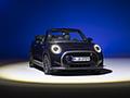 2023 MINI Cooper SE Convertible (Color: Enigmatic Black) - Front Three-Quarter