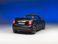 2023 MINI Cooper SE Convertible (Color: Enigmatic Black) - Rear Three-Quarter