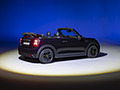 2023 MINI Cooper SE Convertible (Color: Enigmatic Black) - Rear Three-Quarter