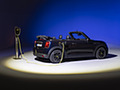 2023 MINI Cooper SE Convertible (Color: Enigmatic Black) - Rear Three-Quarter