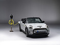 2023 MINI Cooper SE Convertible (Color: White Silver) - Front