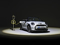 2023 MINI Cooper SE Convertible (Color: White Silver) - Front Three-Quarter