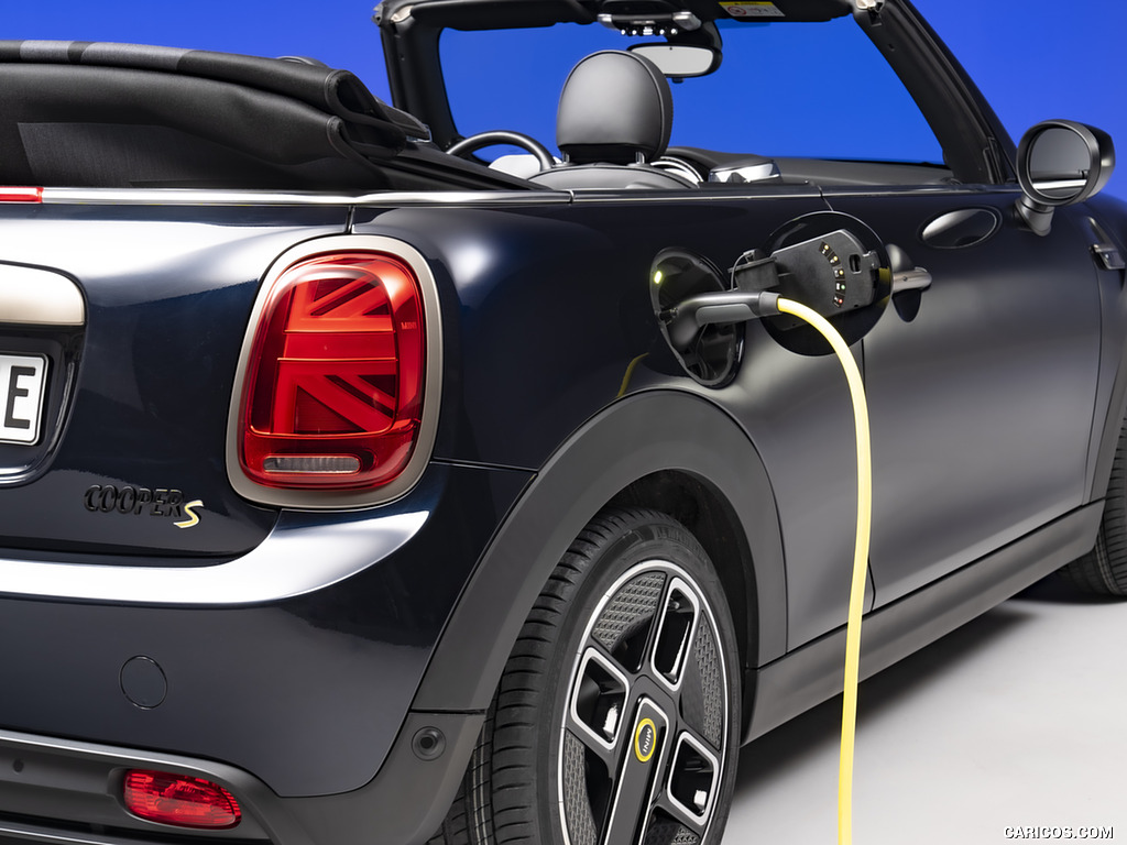 2023 MINI Cooper SE Convertible (Color: Enigmatic Black) - Charging Connector