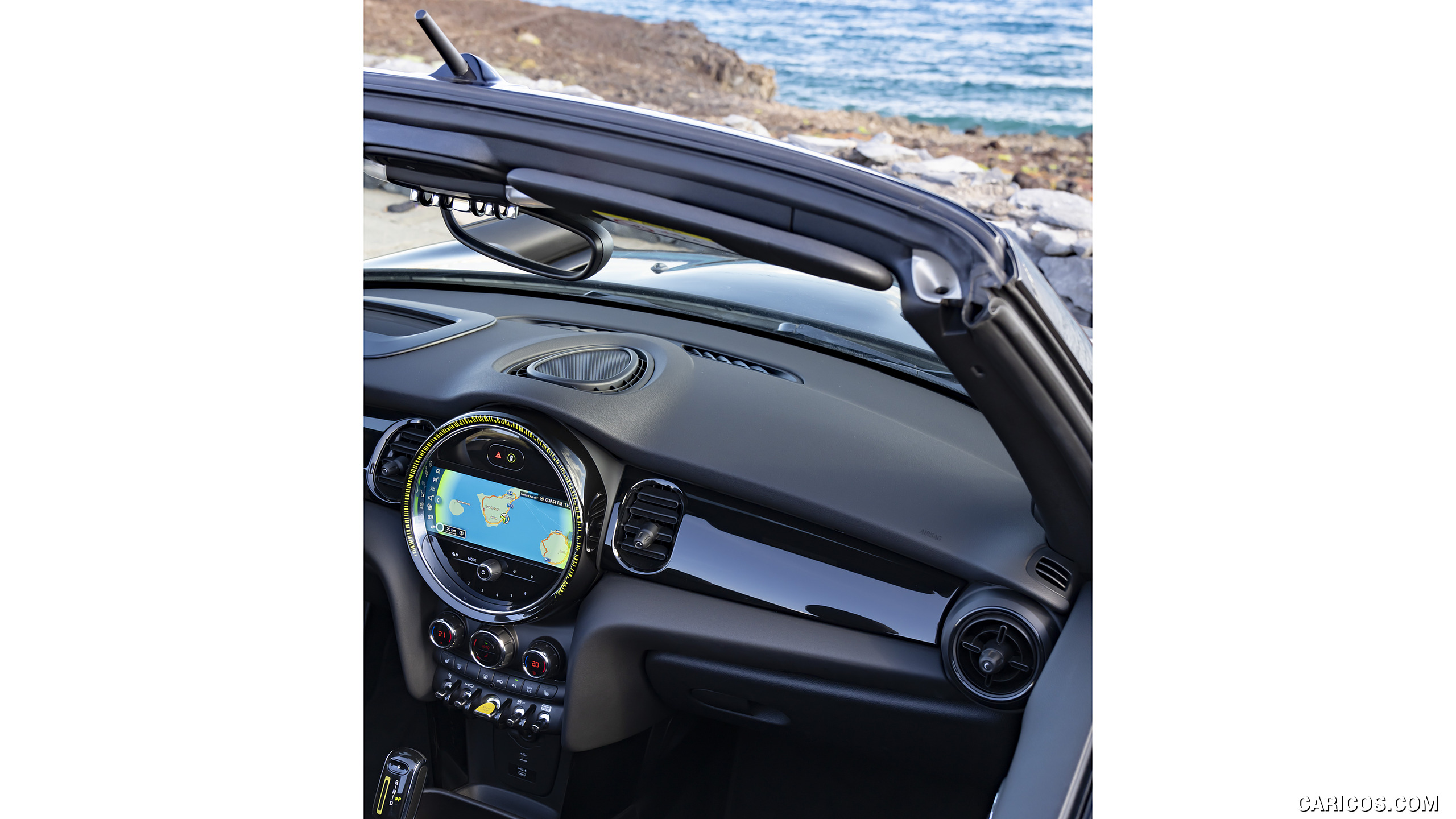 2023 MINI Cooper SE Convertible - Central Console, #179 of 225