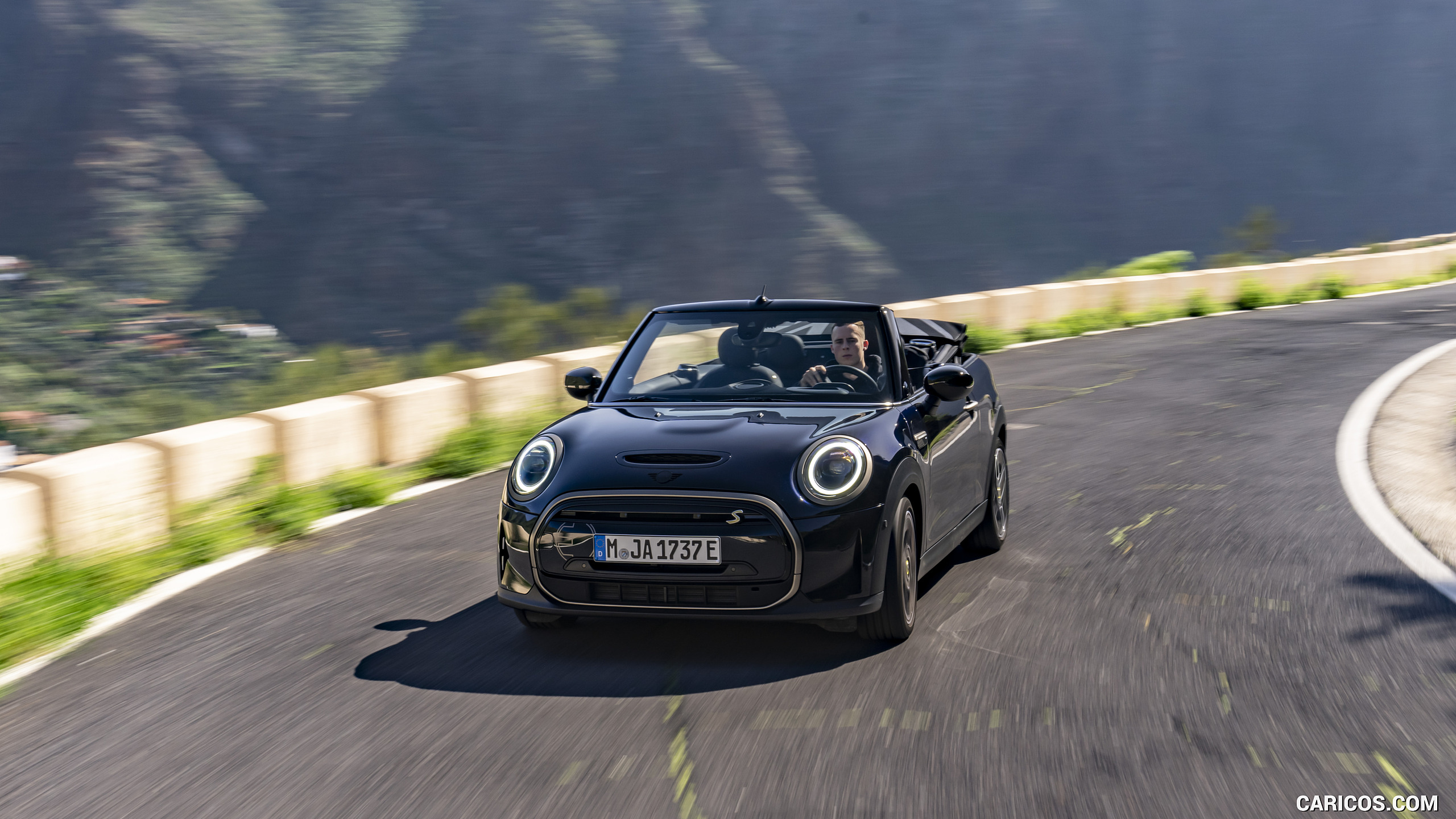 2023 MINI Cooper SE Convertible - Front, #30 of 225