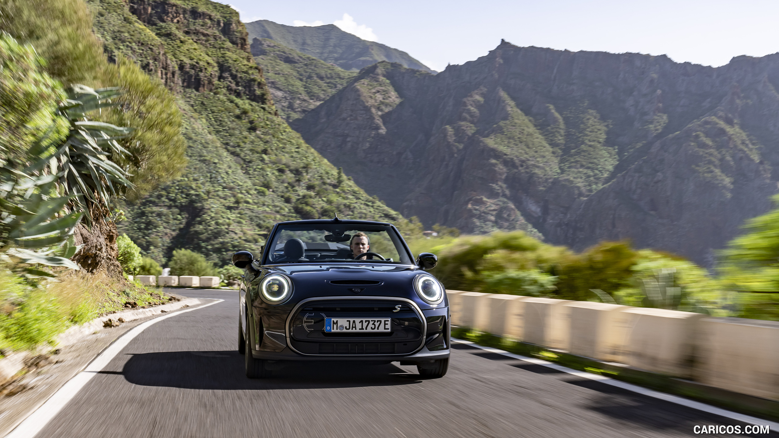 2023 MINI Cooper SE Convertible - Front, #32 of 225