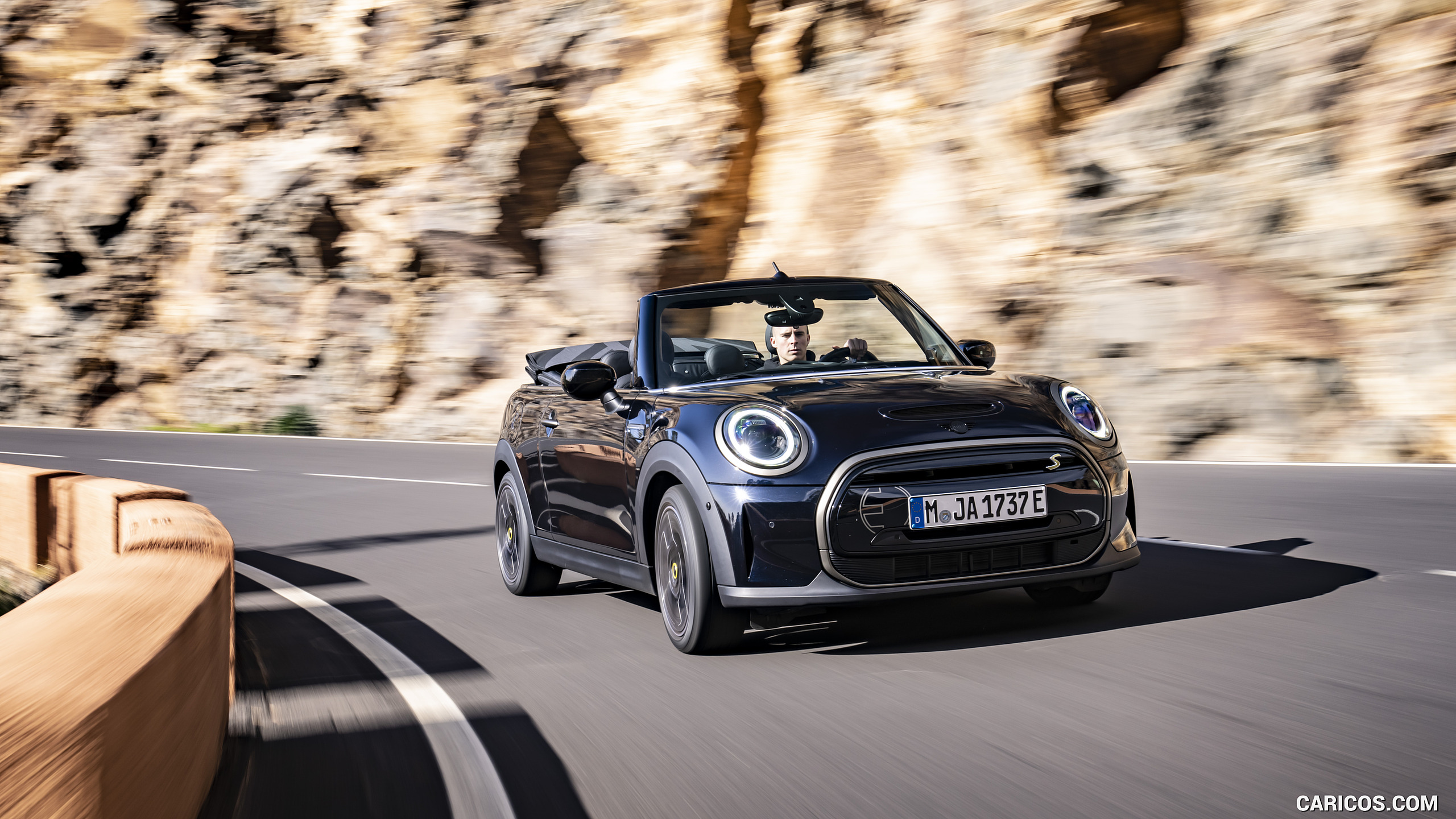 2023 MINI Cooper SE Convertible - Front, #41 of 225